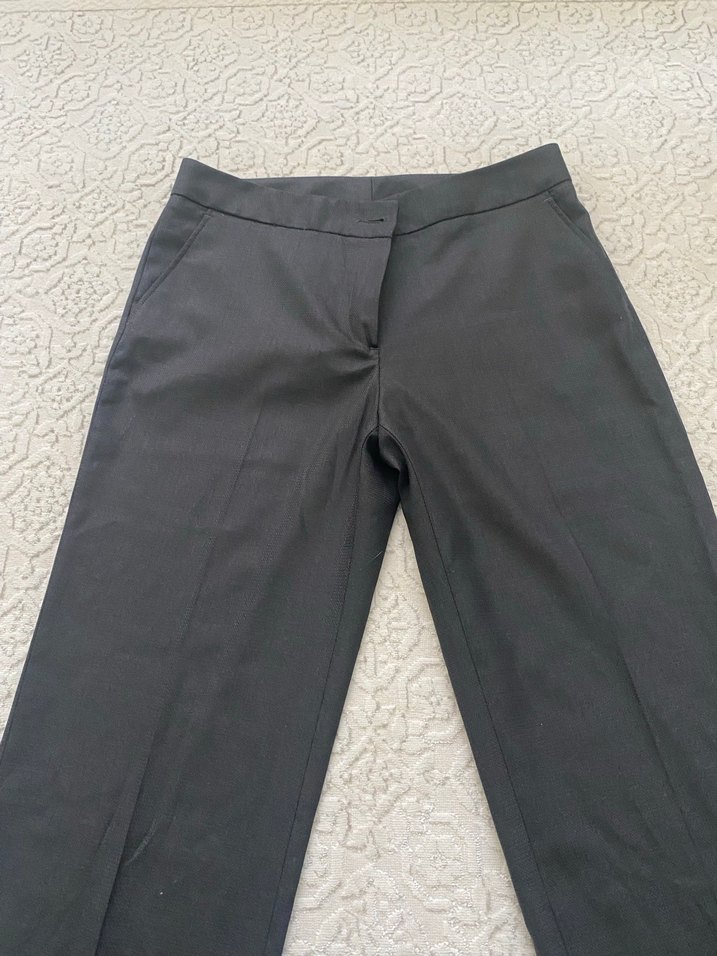 Kadın Gri Kumaş Ofis Pantolonu - Görsel 3