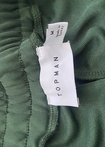 Yeşil Parlak Rahat Kesim erkek Pantolon Eşofman - Görsel 2