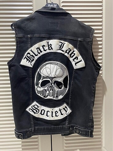 s Beden Black label society biker yelek