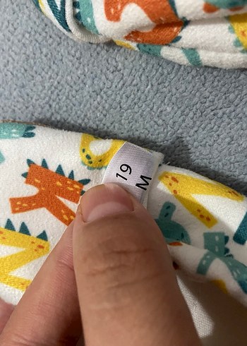 Renkli Desenli Örgü Erkek Bebek Patik(19numara) - Görsel 5