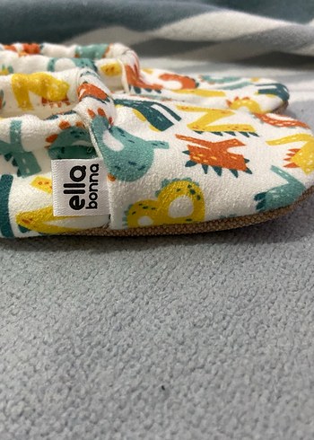 Renkli Desenli Örgü Erkek Bebek Patik(19numara) - Görsel 2