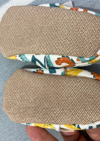 Renkli Desenli Örgü Erkek Bebek Patik(19numara) - Görsel 4