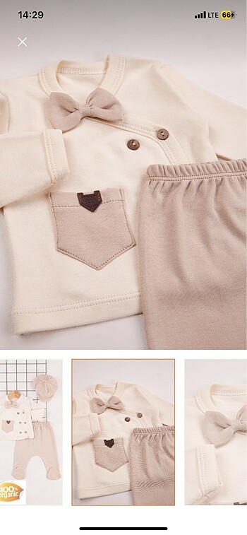 Erkek bebek hastane çıkış seti(0-3ay) - Görsel 5