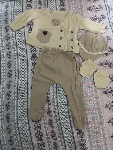 Erkek bebek hastane çıkış seti(0-3ay) - Görsel 6