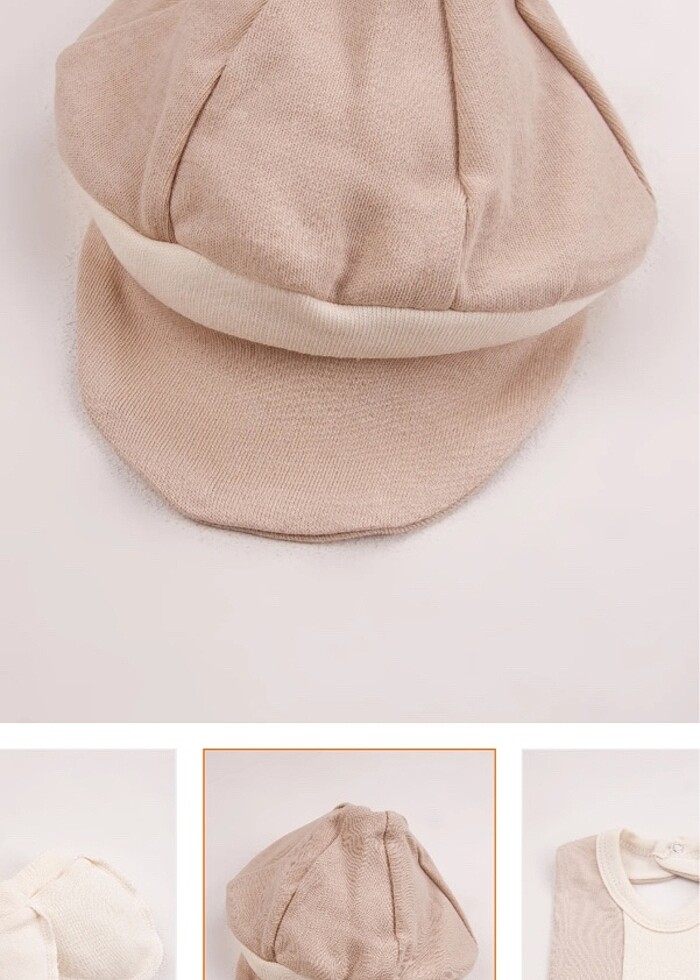 Erkek bebek hastane çıkış seti(0-3ay) - Görsel 4