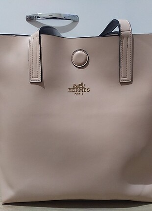 Hermes plaj çantası + kol çantası