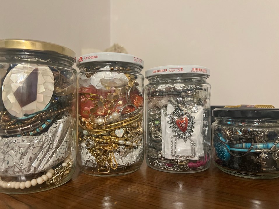 Silver dev sürpriz takı kavanozu - Görsel 4