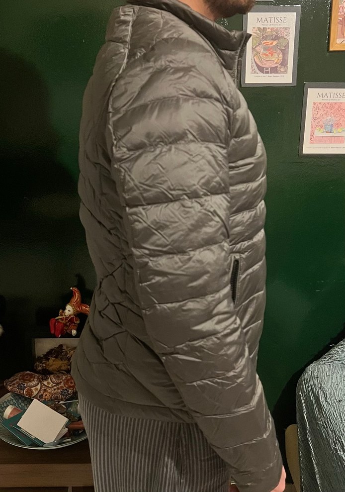 Erkek Lufian Gri Mont - Görsel 5