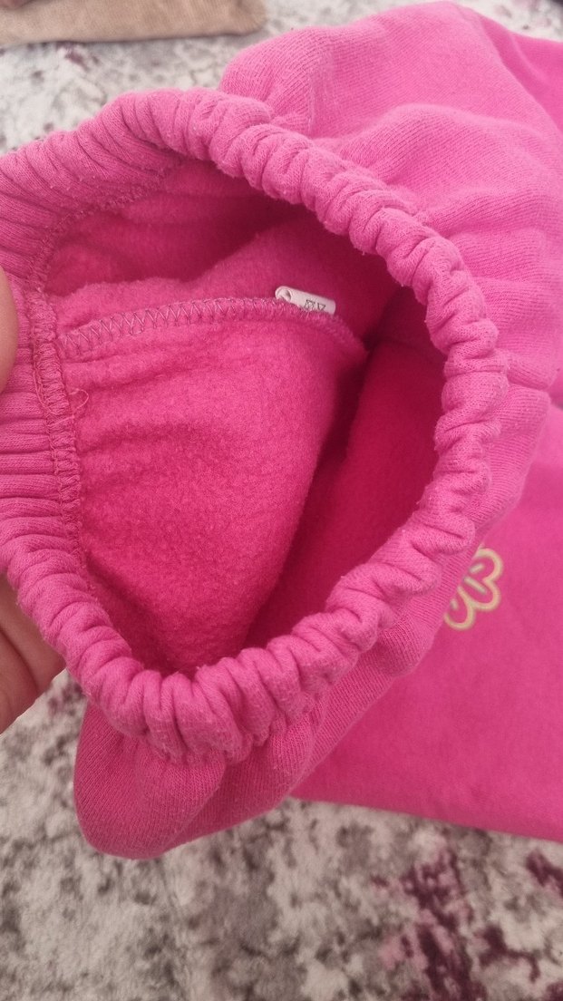 Nakışlı Pembe Kız Çocuk Eşofman Altı - Görsel 4