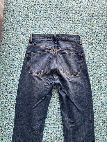 34 Beden mavi Renk zara straight jean