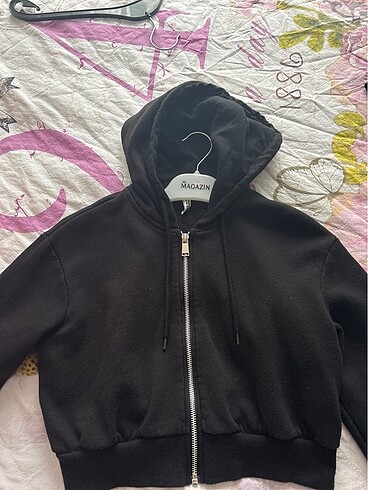 hm kapüşonlu hırka
