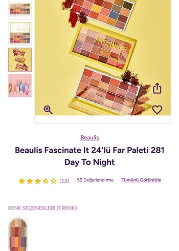 BEAULİS 24'LÜ FAR PALETİ - Görsel 6