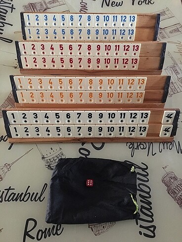 AHŞAP OKEY TAKIMI ? SATILDI ?