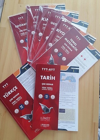 Beden Limit Yayınları Tyt Tüm Dersler Yaprak Test Seti 8 Branş