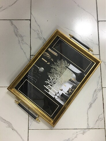 Plastik Camlı Tepsi