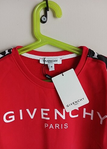 m Beden Gıvenchy kırmızı kadın sweatshirt #unisex