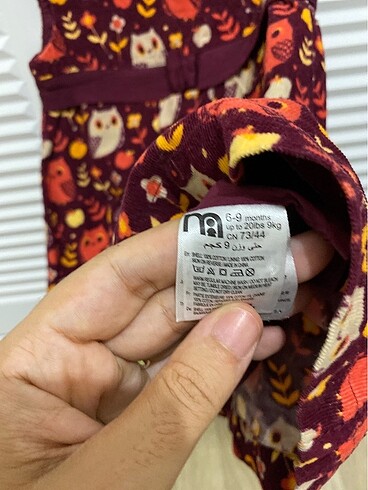 Mothercare bebek elbise