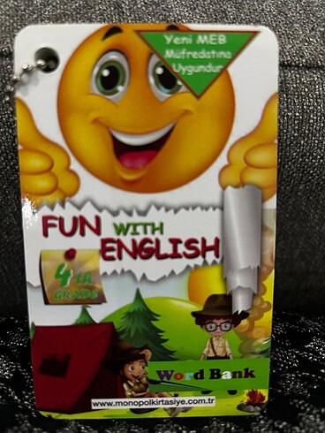  İngilizce dil kartları