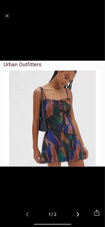 Urban outfitters elbise