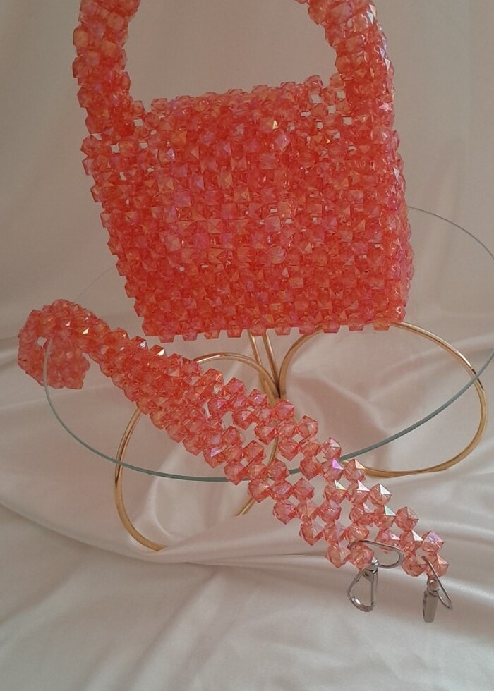 Boncuk canta  - Görsel 5