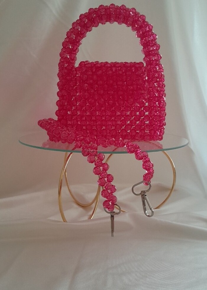 Boncuk çanta  - Görsel 3
