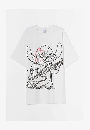 Berskha oversize baskılı t-shirt
