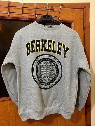 Bershka BERKELEY OVERSİZE İÇİ 0 PAMUKLU SWEATSHİRT