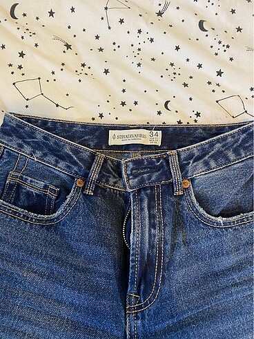xs Beden mavi Renk Stradivarius D92 Jean Pantolon