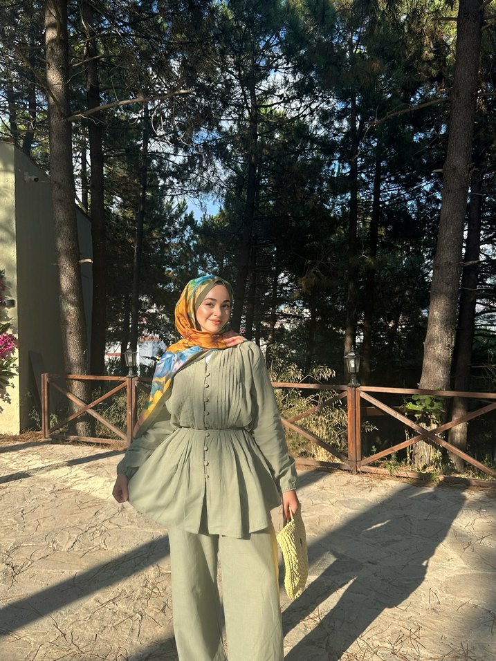 Bohem Tarzı Camel Renkli Kadın Şal - Görsel 4