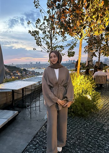 Camel Renkli Kadın Takım Elbise - Görsel 5