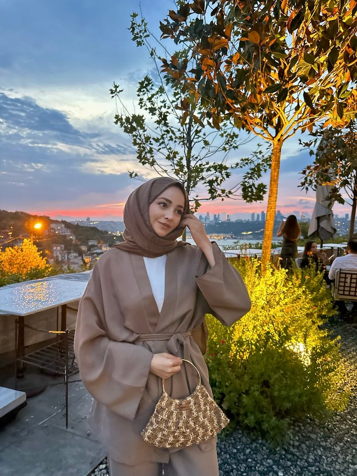 Camel Renkli Kadın Takım Elbise - Görsel 2