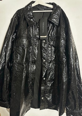 Siyah Deri Ceket - Görsel 3