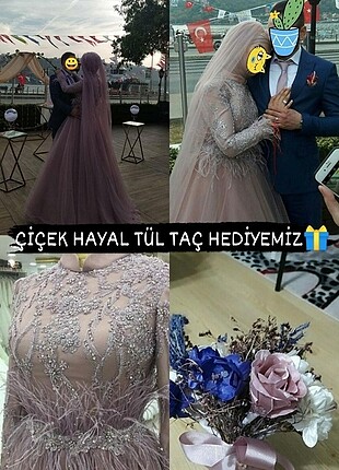 Kiralık Nişanlık abiye gelinlik 