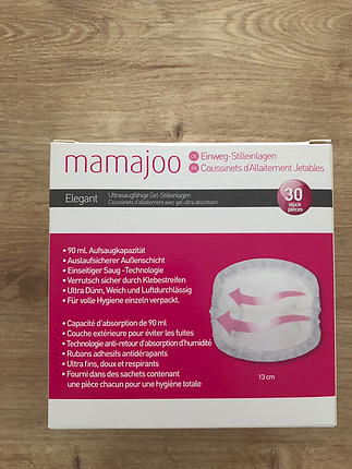Mamajoo göğüs pedi