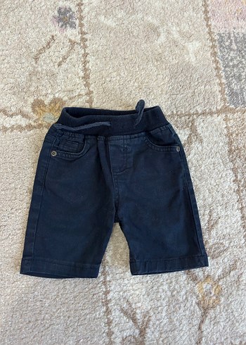 Erkek Çocuk Lacivert Kemerli Denim Şort - Görsel 2