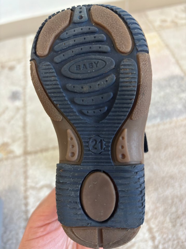 Kahverengi Erkek Çocuk Cırt Cırtlı Bot - Görsel 3