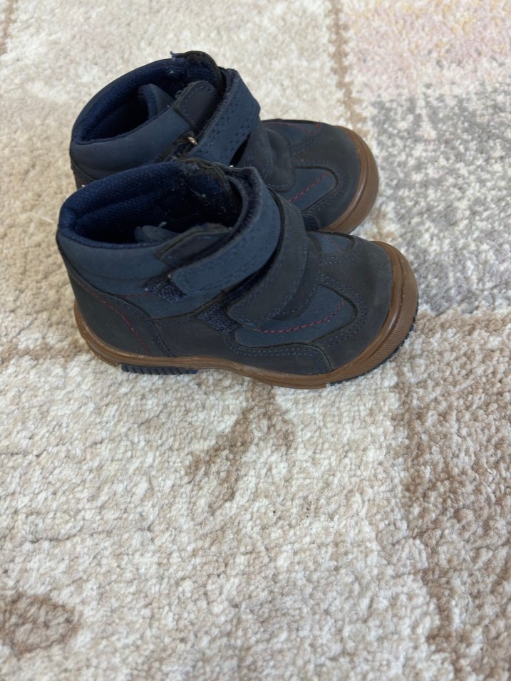 Kahverengi Erkek Çocuk Cırt Cırtlı Bot - Görsel 2