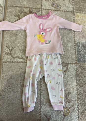 Kız Bebek Örme Uzun Kollu Takım - Görsel 2