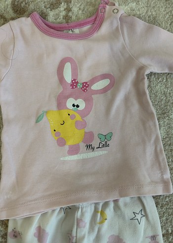 Kız Bebek Örme Uzun Kollu Takım - Görsel 3