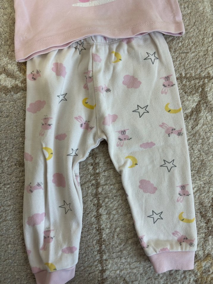 Kız Bebek Örme Uzun Kollu Takım - Görsel 4