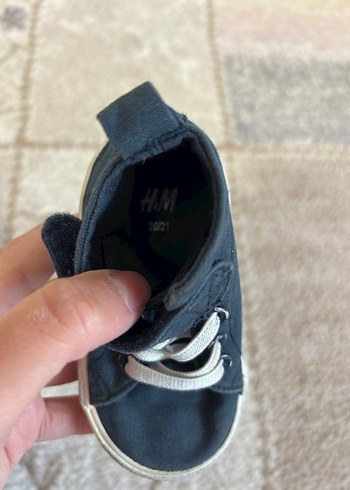 Gri Erkek Çocuk Spor Ayakkabı Velcro - Görsel 3