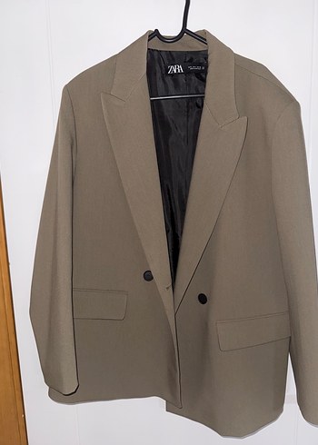 Zara Haki Blazer Ceket