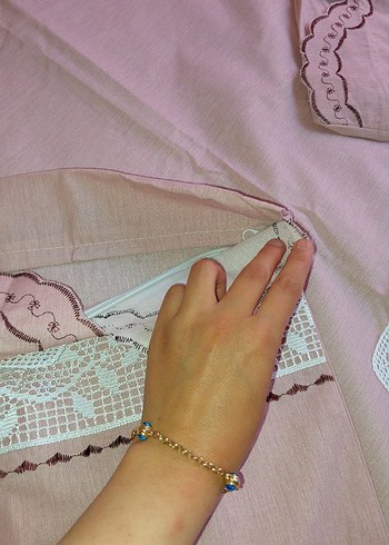 Dantelli Pikolu Nevresim takımı - Görsel 7