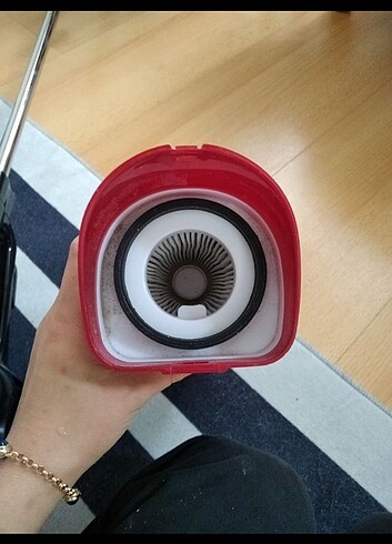 Anirca Merlin Pro Dik Süpürge Kırmızı  - Görsel 8