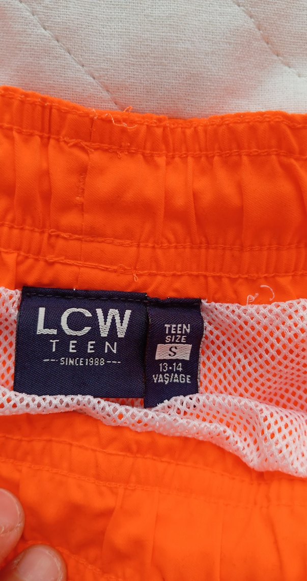 Turuncu Erkek çocuk deniz/havuz Şortu - Görsel 2