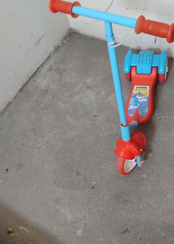 Beden mavi Renk Renkli Mavi Çocuk Scooter'ı