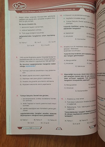 Beden Renk 10. Sınıf Tarih Soru Bankası
