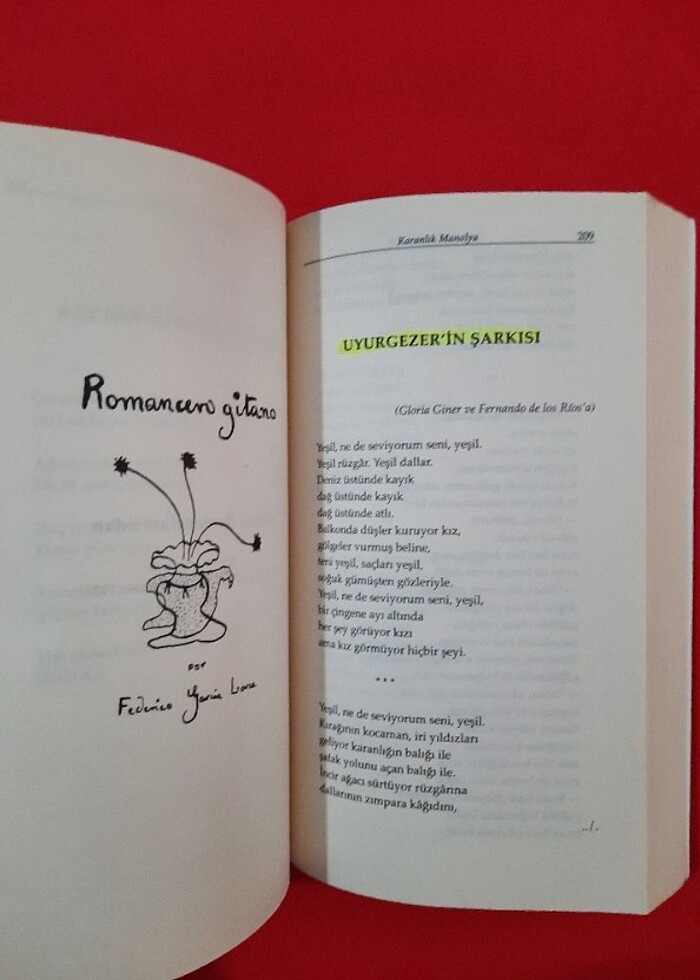 Karanlık Manolya - Federico G. Lorca - Görsel 4