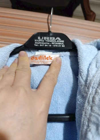 Özdilek Pastel Mavi Erkek Çocuk Bornoz - Görsel 3