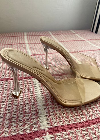 Zara Şeffaf Topuklu Terlik - Görsel 3